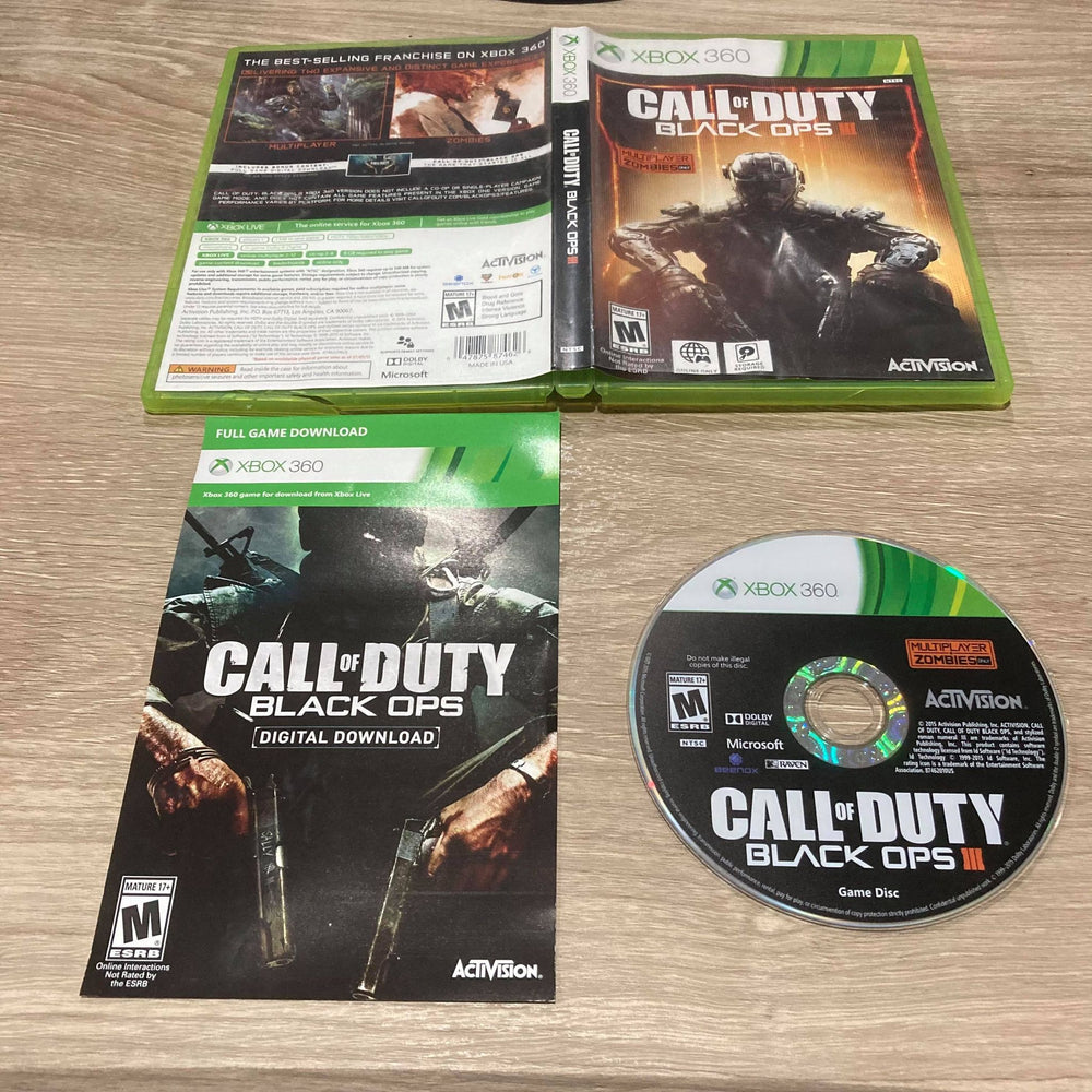 Call Of Duty Black Ops III Xbox 360