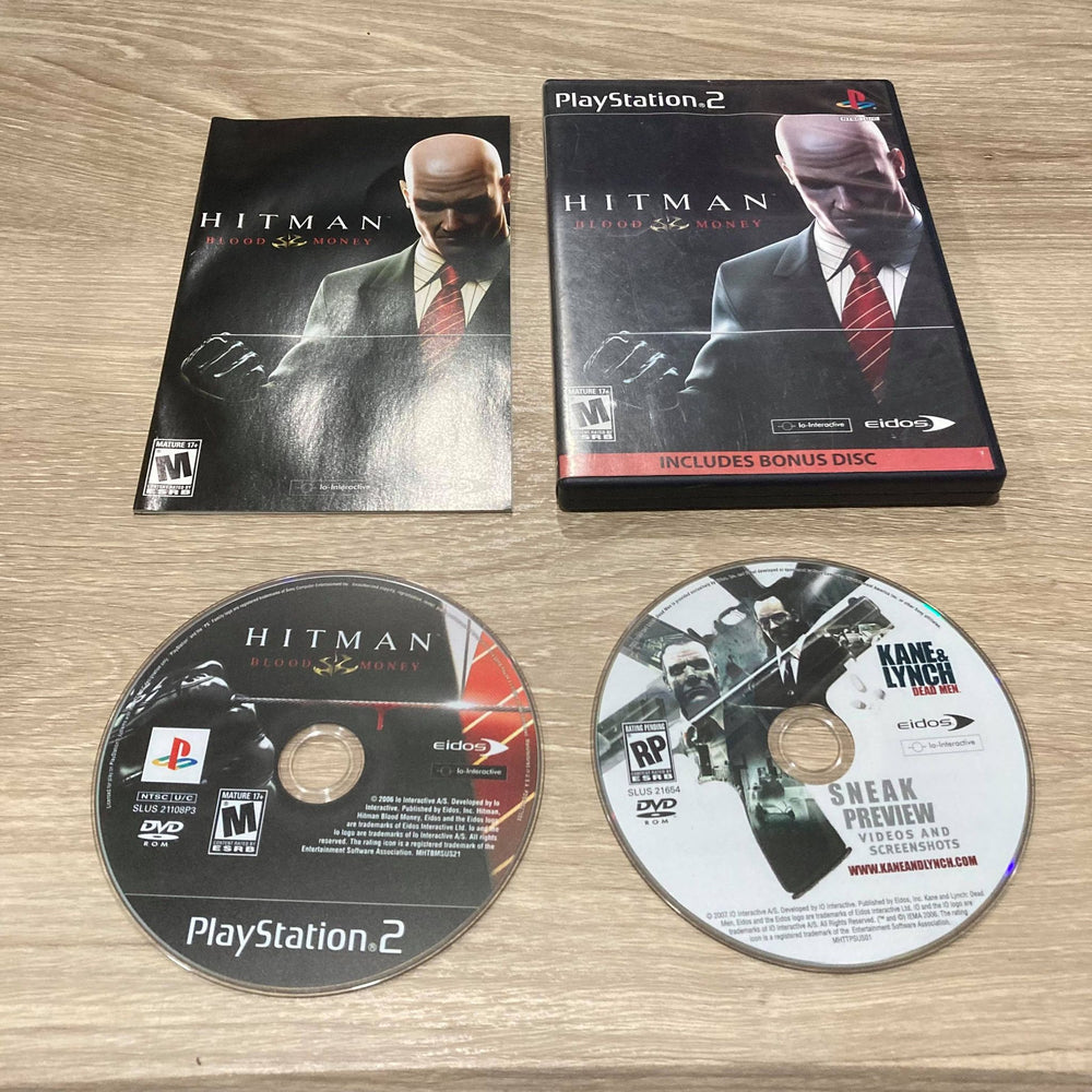 Hitman Blood Money Playstation 2