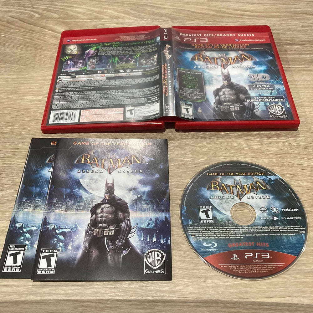 Batman: Arkham Asylum [Game Of The Year Greatest Hits] Playstation 3