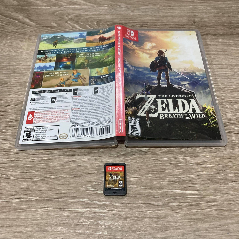 Zelda Breath Of The Wild Nintendo Switch