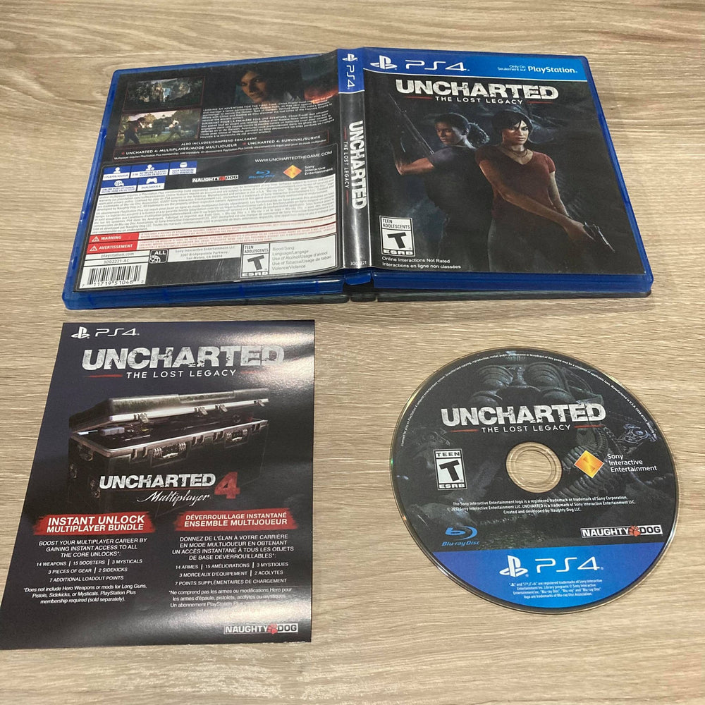 Uncharted: The Lost Legacy Playstation 4