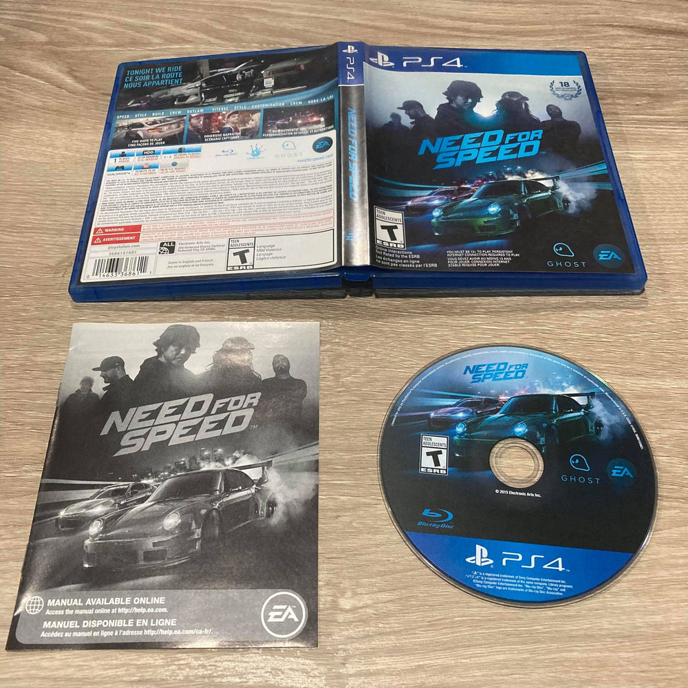 Need For Speed Playstation 4