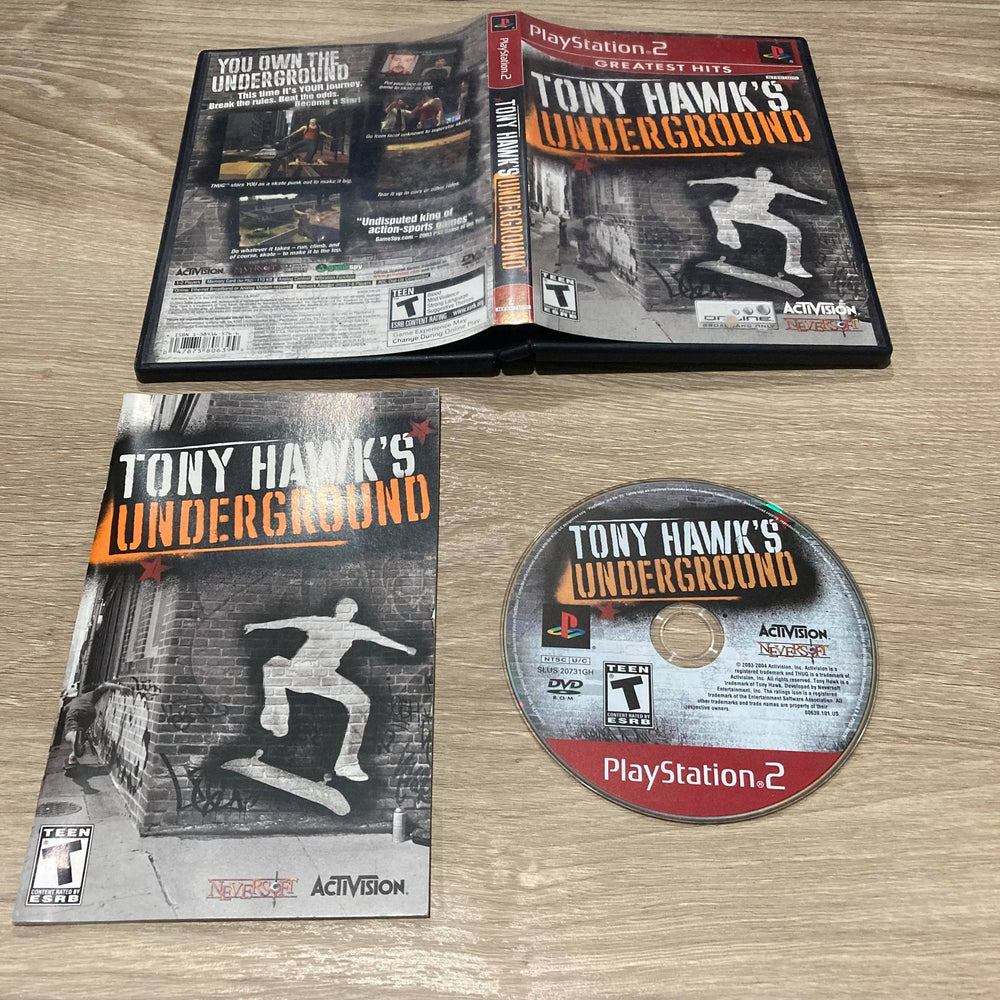 Tony Hawk Underground [Greatest Hits] Playstation 2