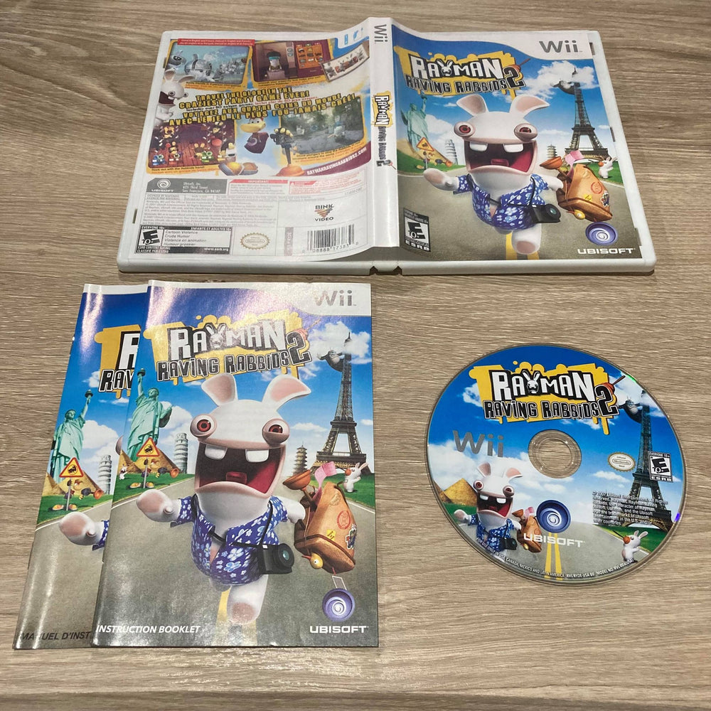 Rayman Raving Rabbids 2 Wii