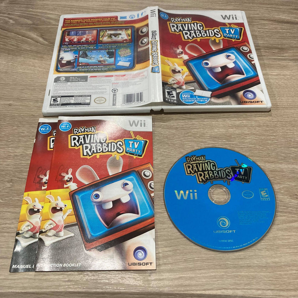 Rayman Raving Rabbids TV Party Wii