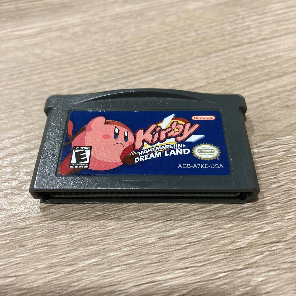 Kirby Nightmare In Dreamland GameBoy Advance