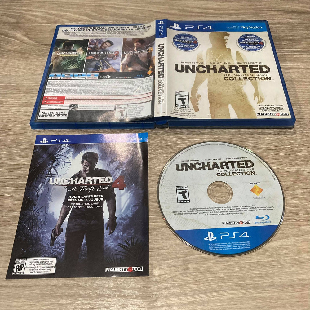 Uncharted The Nathan Drake Collection Playstation 4