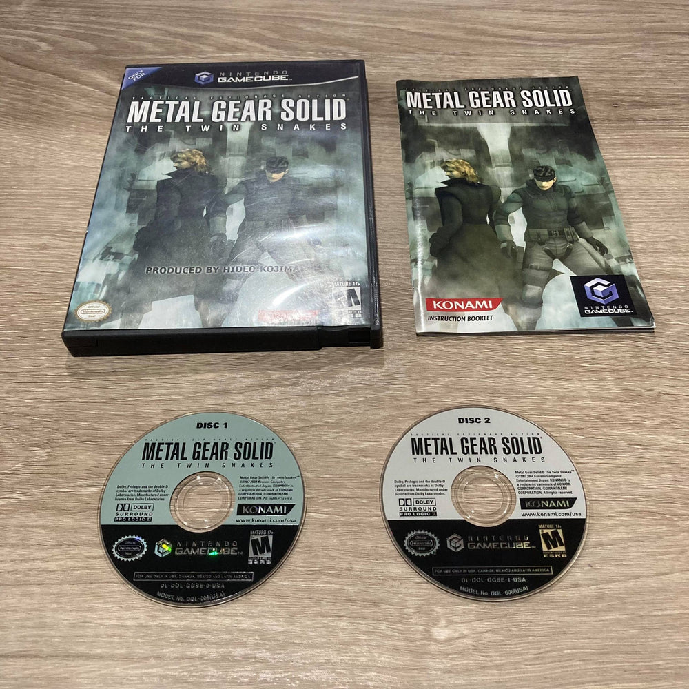 Metal Gear Solid Twin Snakes Gamecube