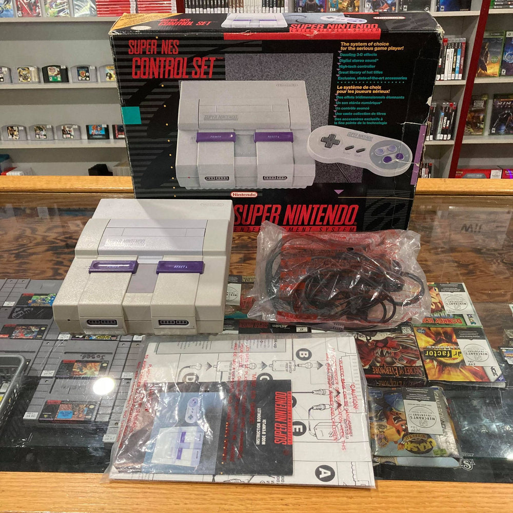 Super Nintendo System Super Nintendo Console