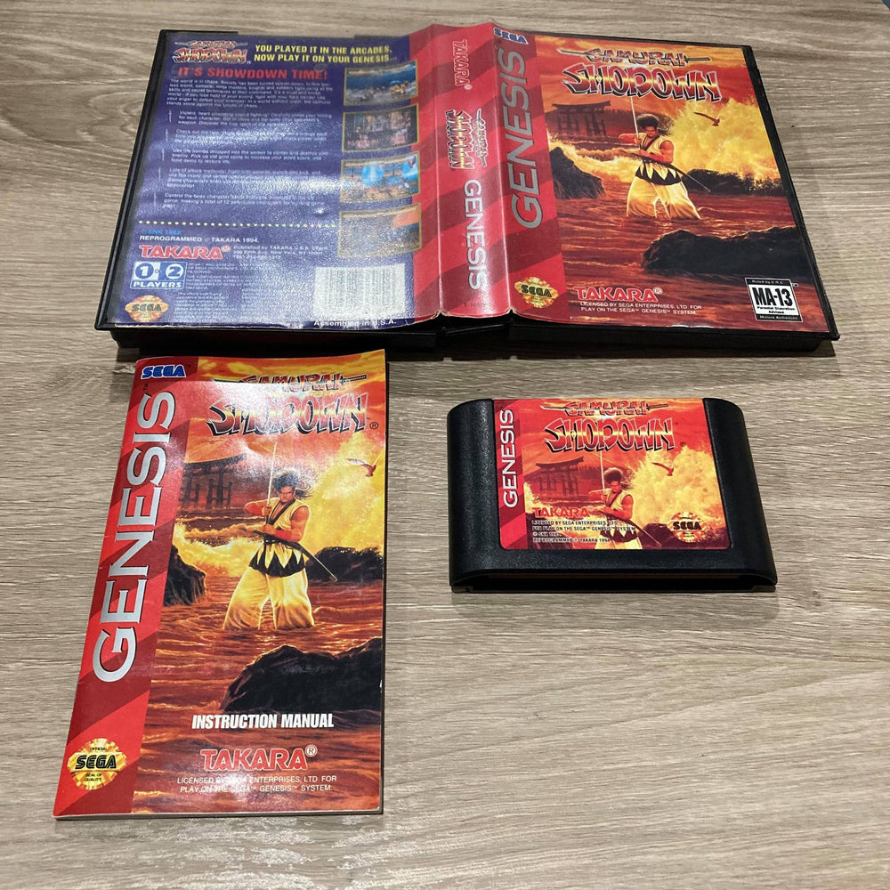 Samurai Shodown Sega Genesis