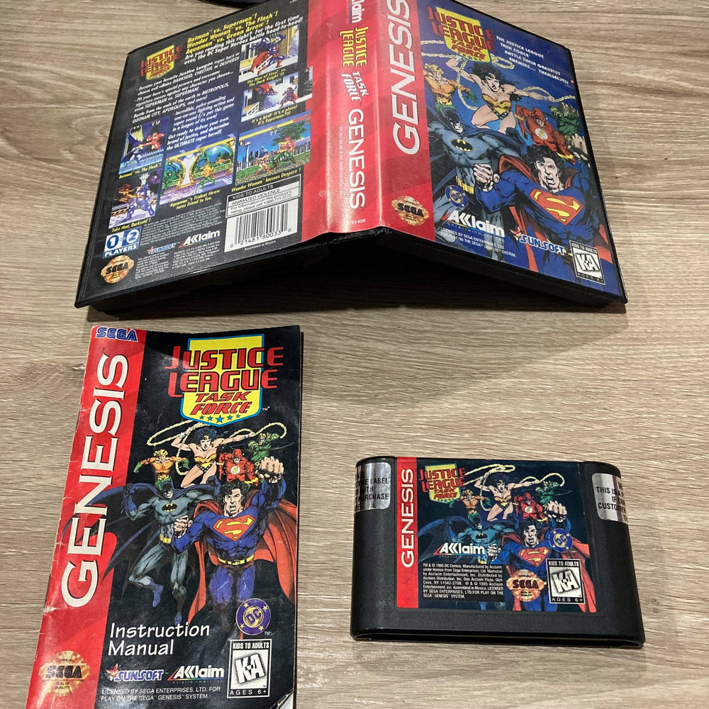 Justice League Task Force Sega Genesis