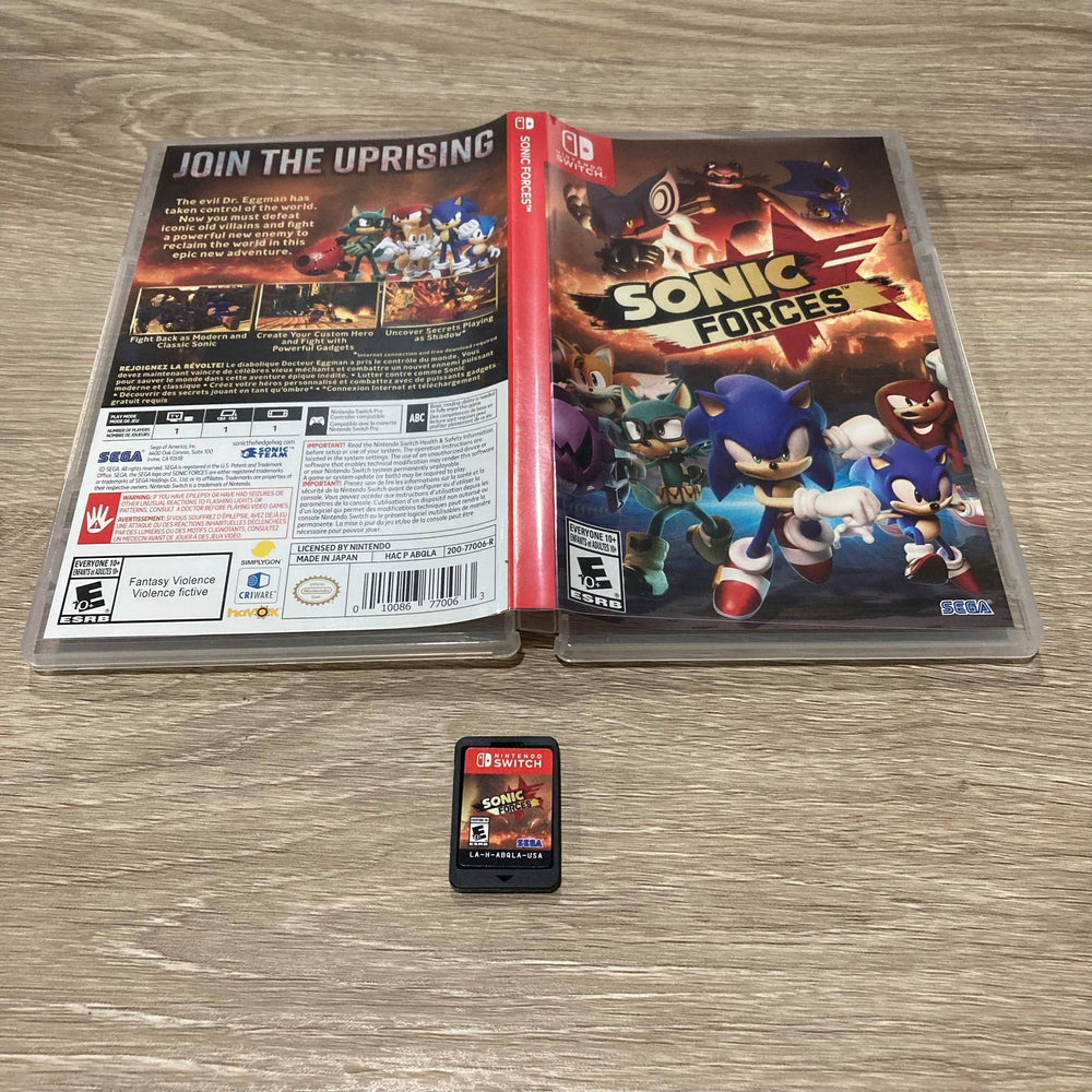 Sonic Forces Nintendo Switch