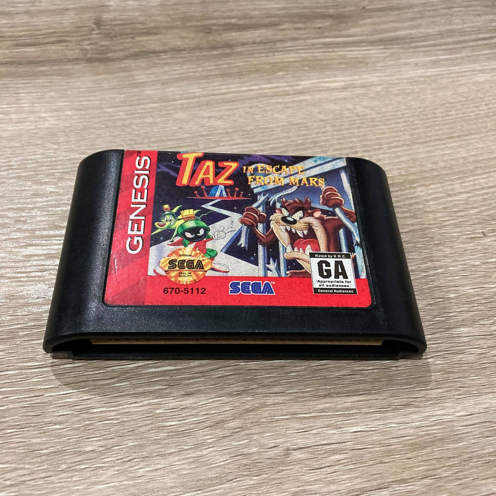 Taz In Escape From Mars Sega Genesis