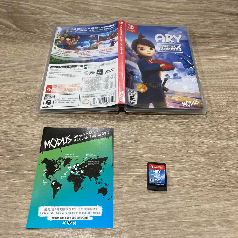 Ary And The Secret Of Seasons Nintendo Switch