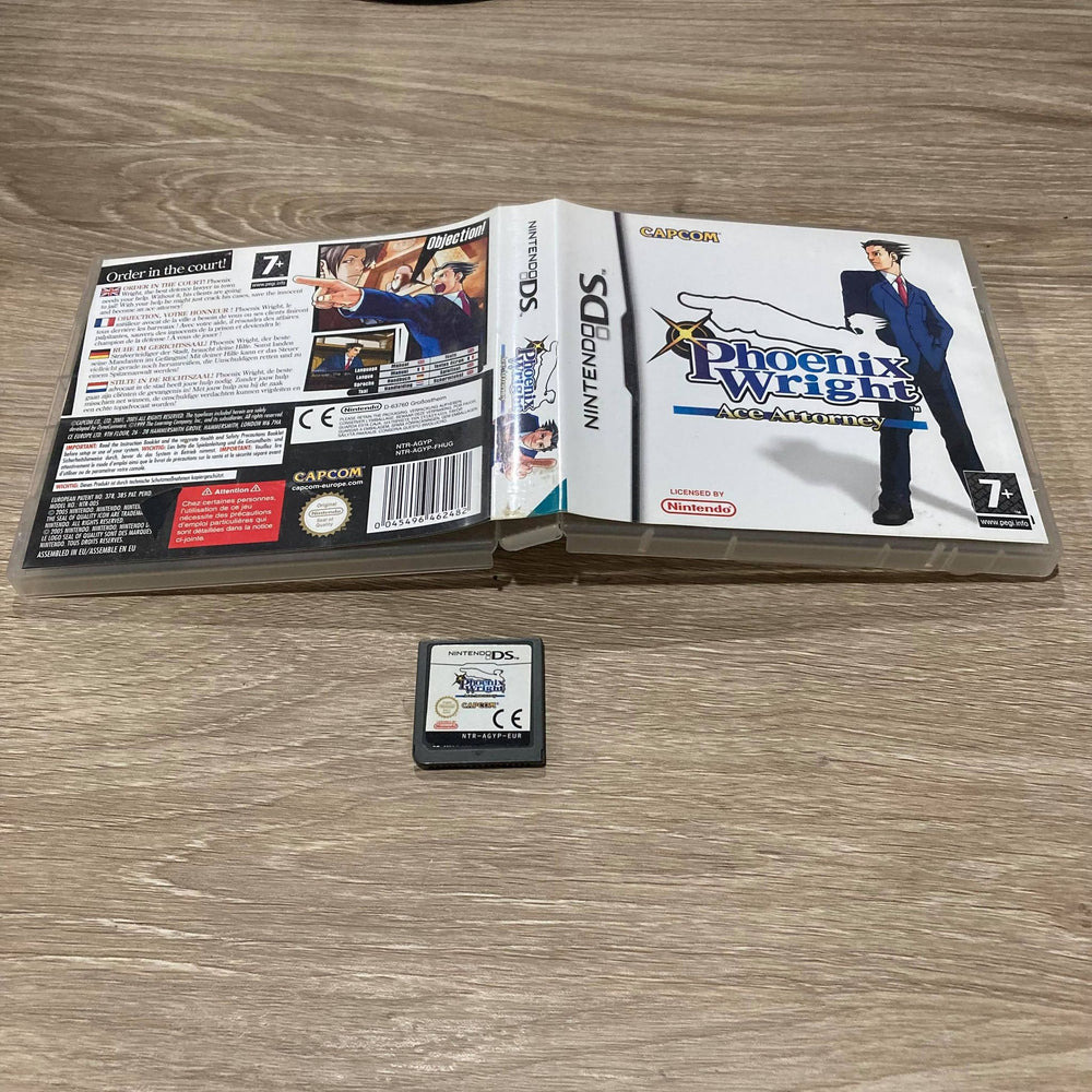 Phoenix Wright Ace Attorney PAL Nintendo DS