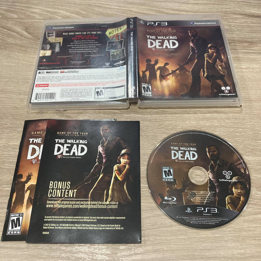 The Walking Dead [Game Of The Year] Playstation 3