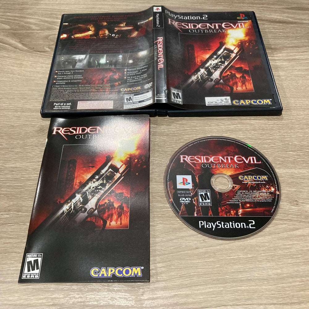 Resident Evil Outbreak Playstation 2
