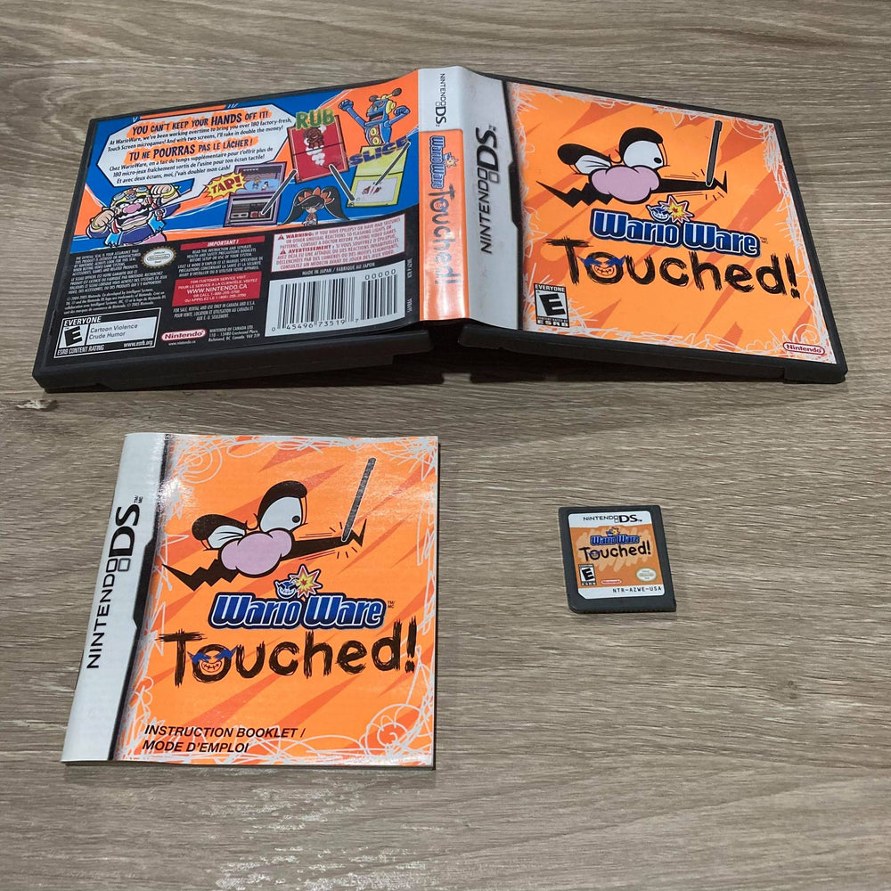Wario Ware Touched Nintendo DS