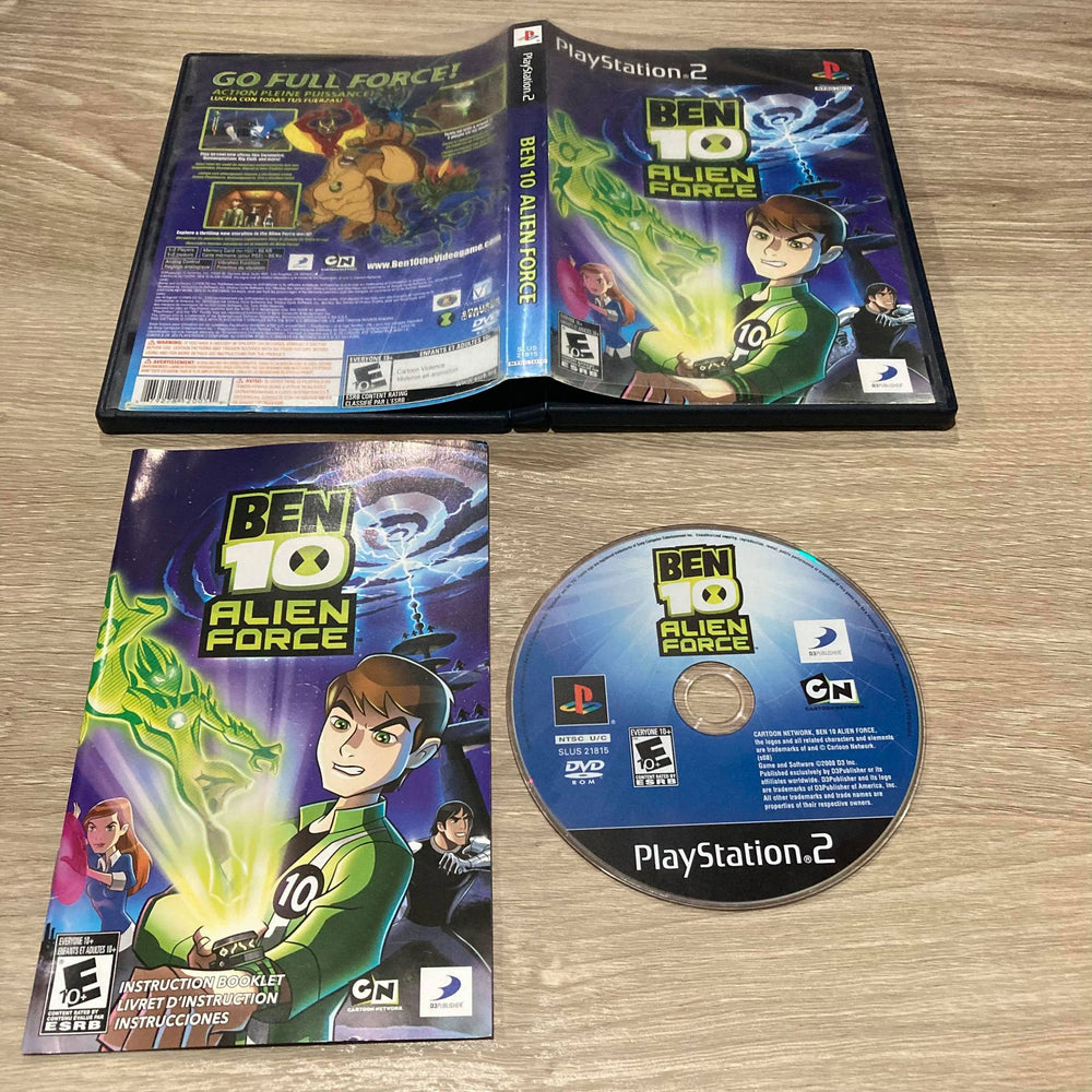Ben 10 Alien Force Playstation 2