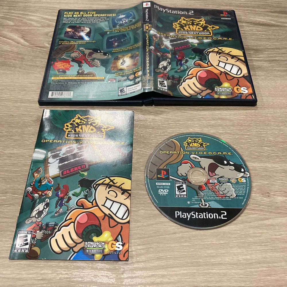 Codename Kids Next Door Operation VIDEOGAME Playstation 2