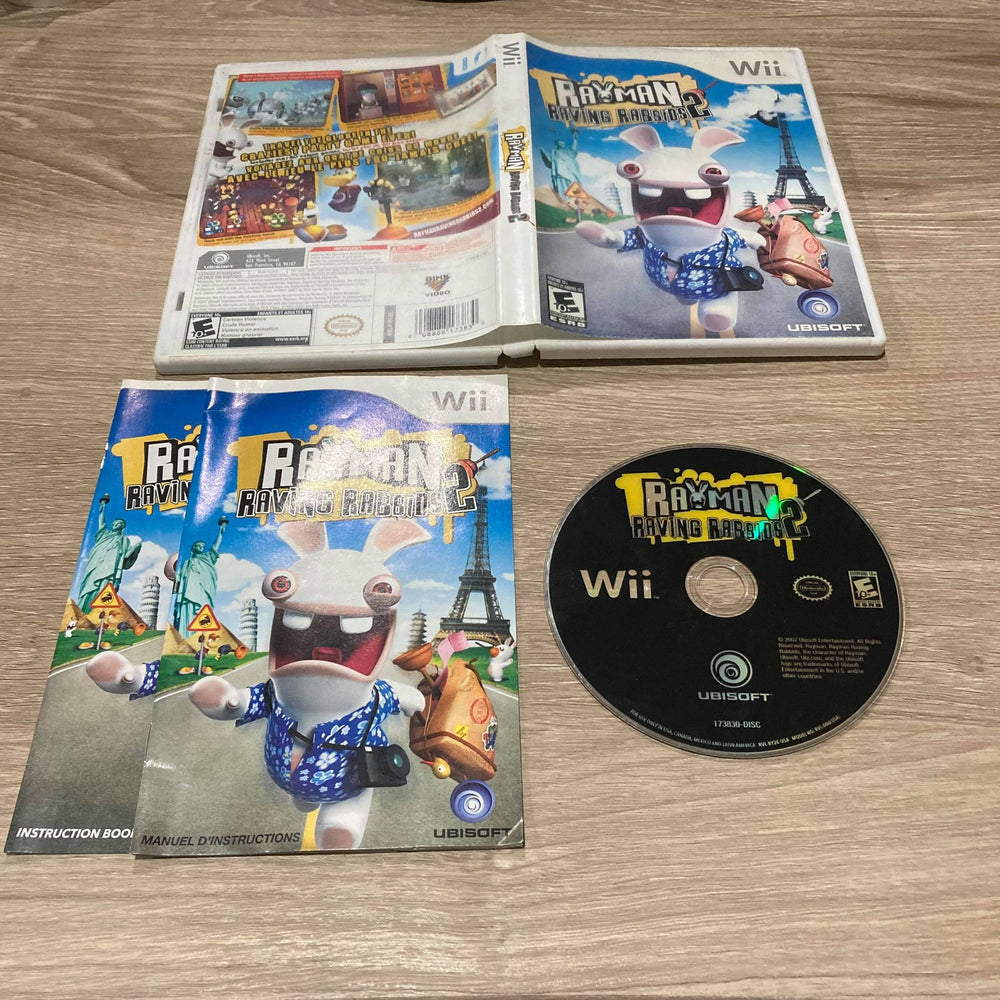 Rayman Raving Rabbids 2 Wii