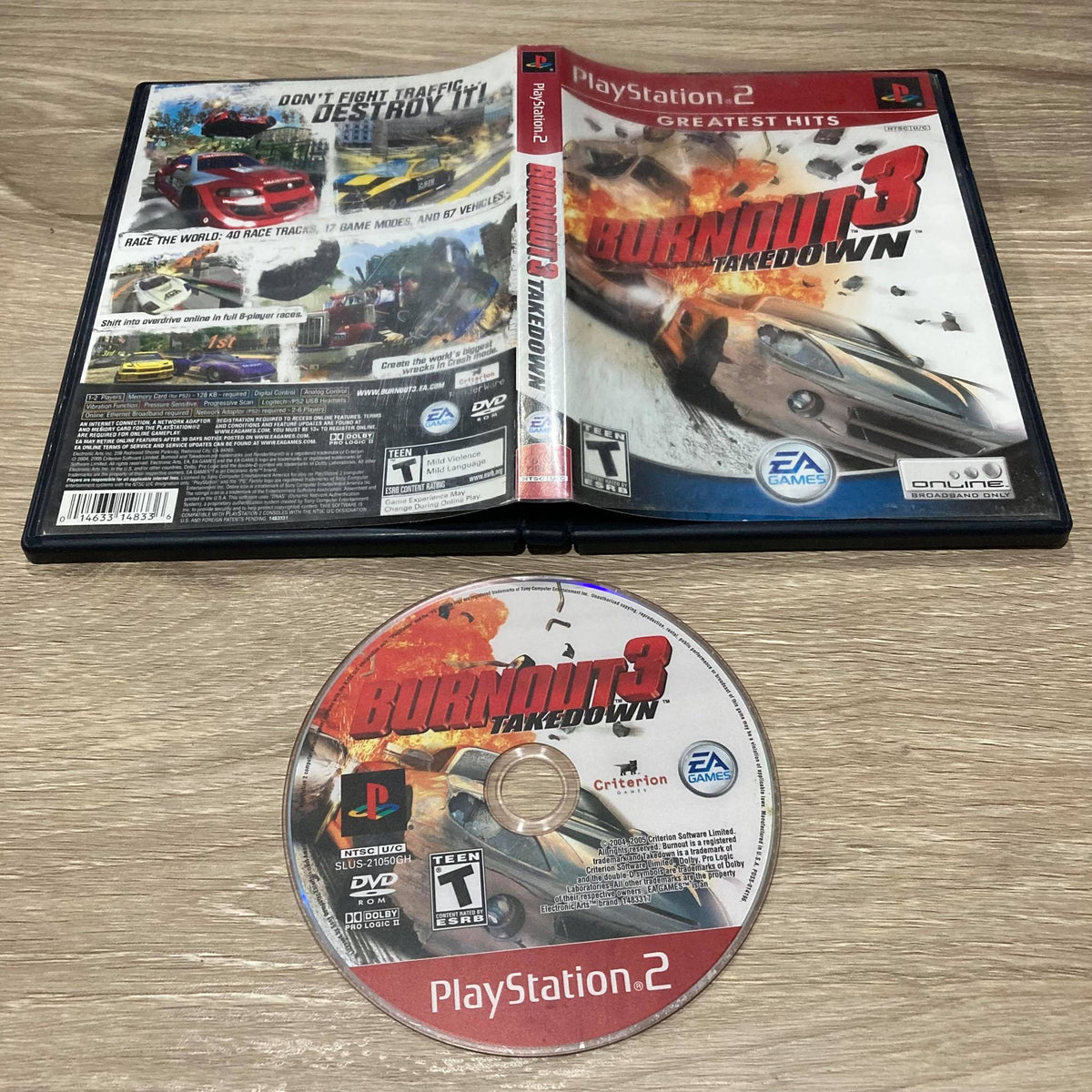 Burnout 3 Takedown [Greatest Hits] Playstation 2 – The Merchant's ...