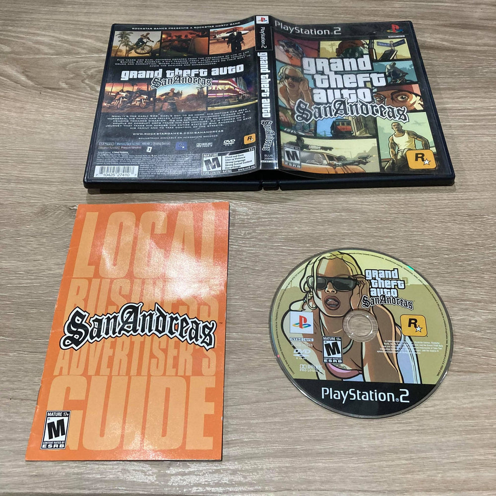Grand Theft Auto San Andreas Playstation 2