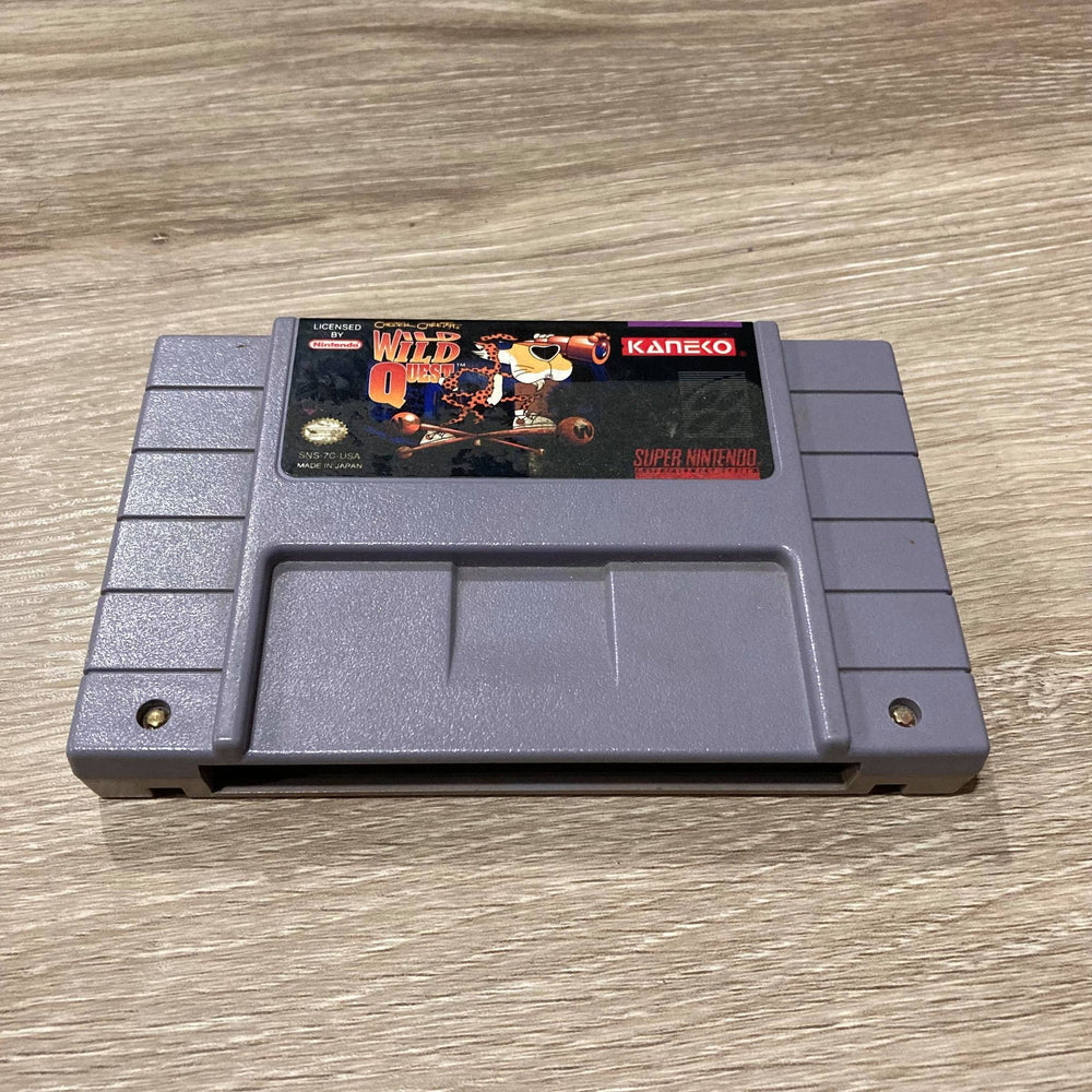 Chester Cheetah Wild Wild Quest Super Nintendo