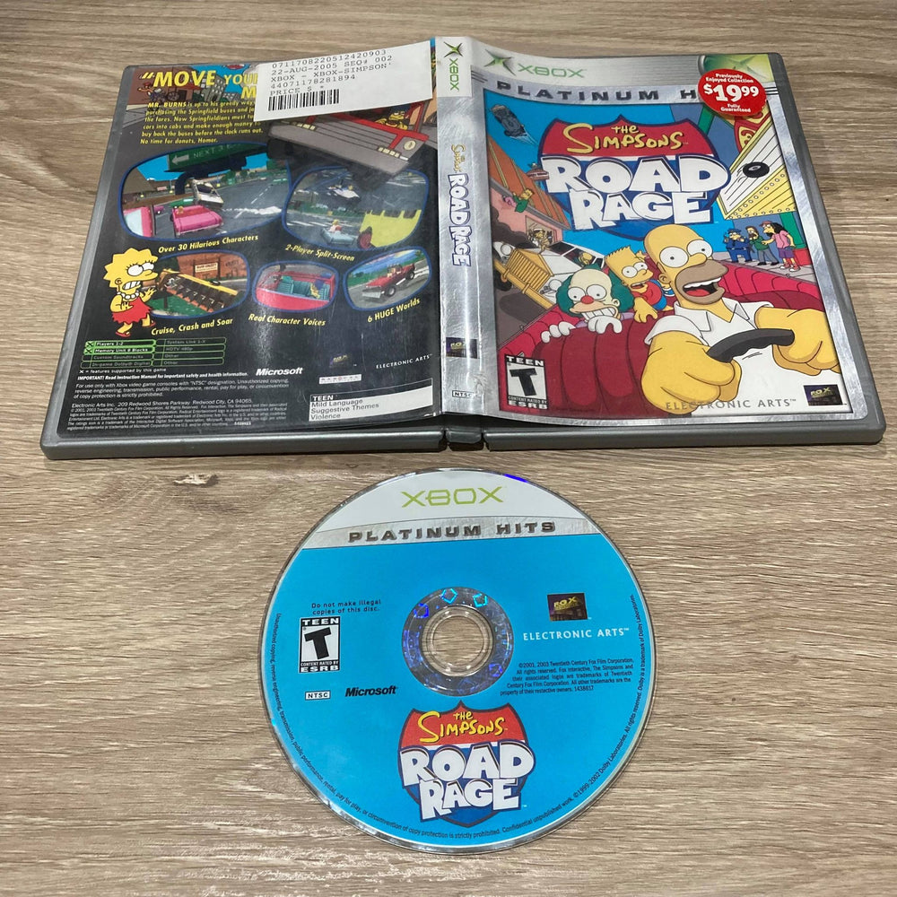 The Simpsons Road Rage [Platinum Hits] Xbox