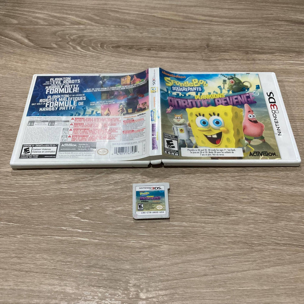 SpongeBob SquarePants: Plankton's Robotic Revenge Nintendo 3DS
