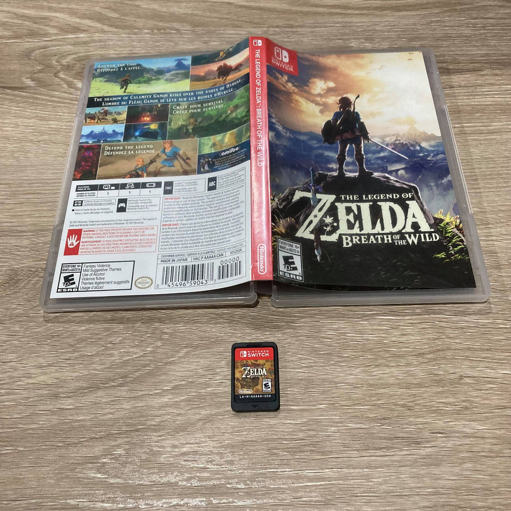 Zelda Breath Of The Wild Nintendo Switch