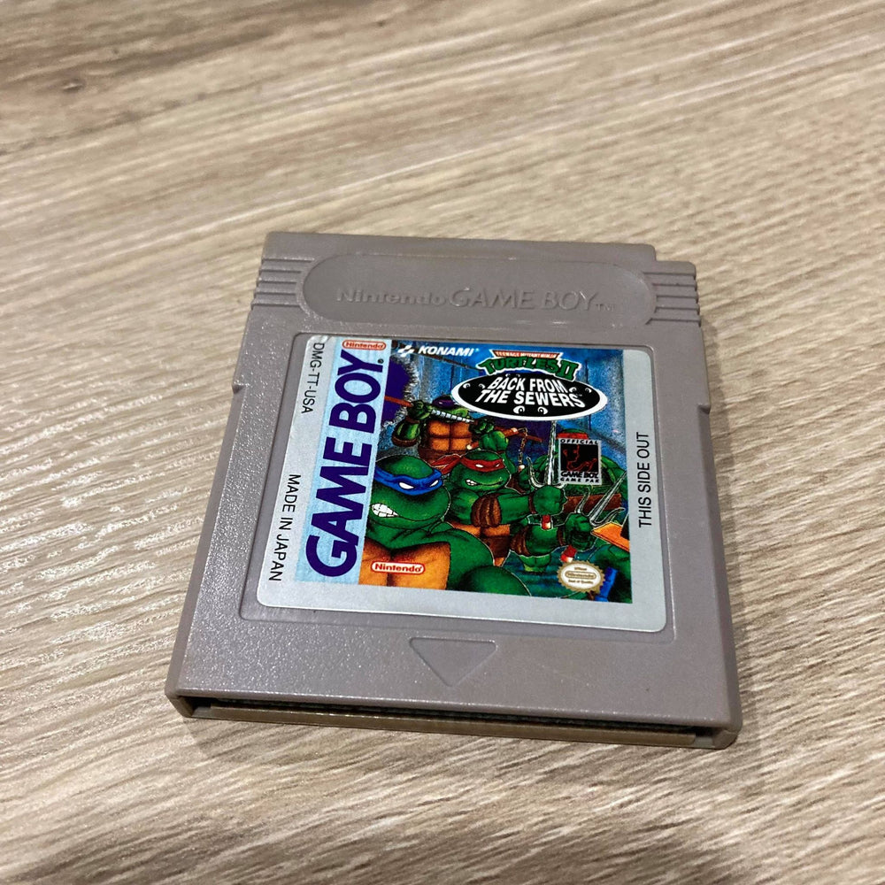Teenage Mutant Ninja Turtles II Back From The Sewers GameBoy