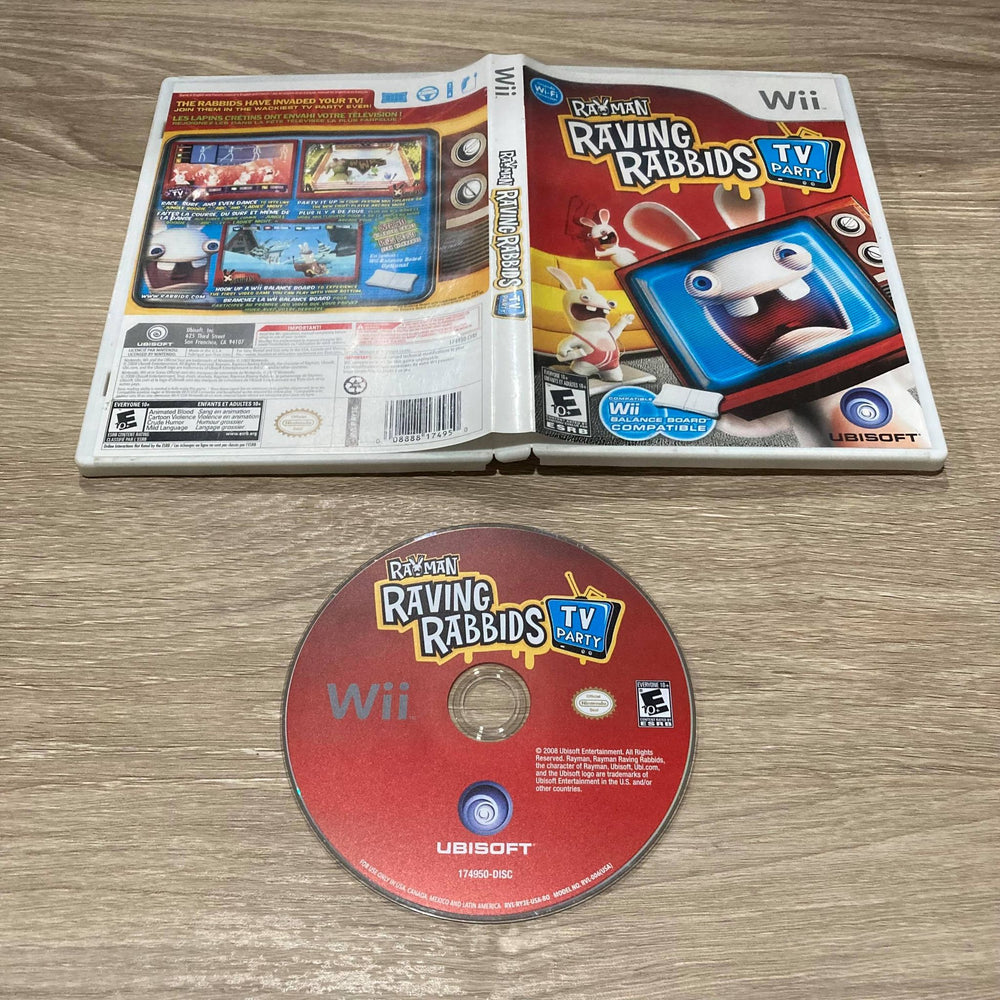 Rayman Raving Rabbids TV Party Wii