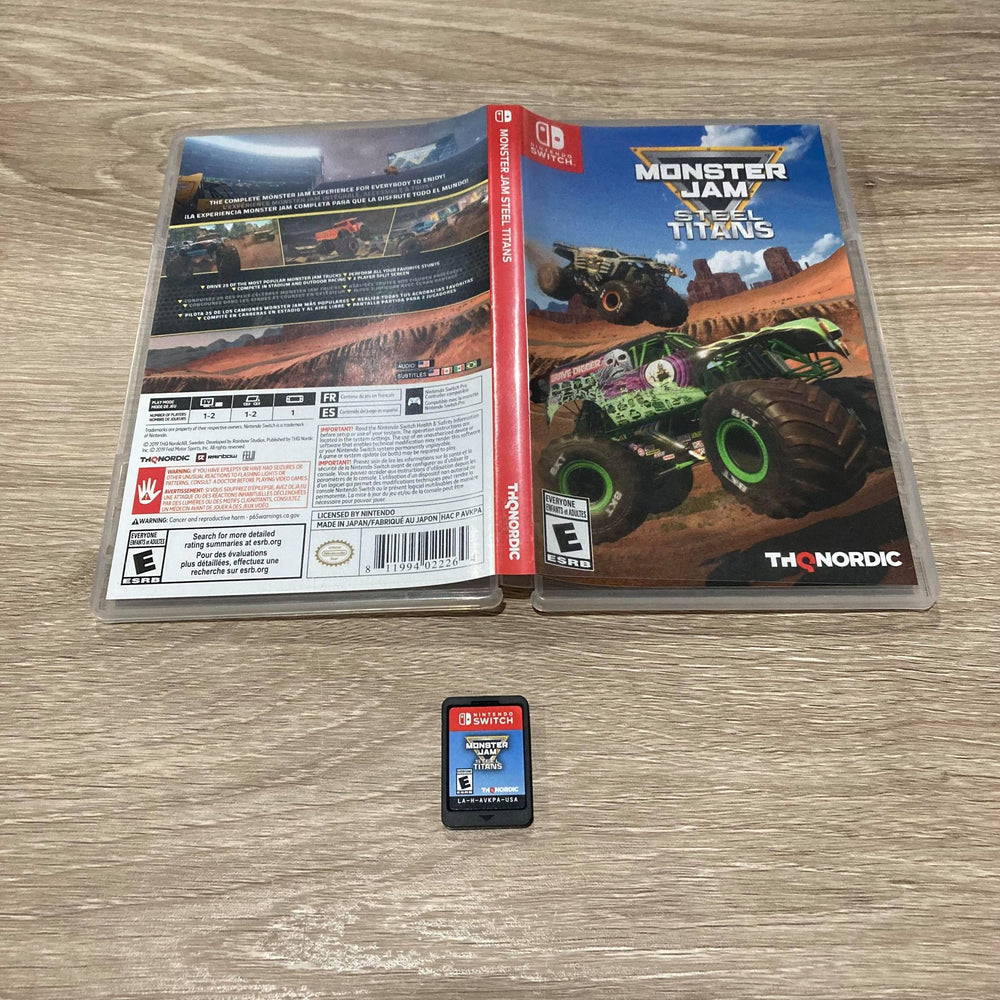 Monster Jam Steel Titans Nintendo Switch