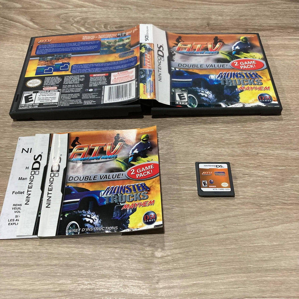 ATV Thunder Ridge Riders And Monster Truck Mayhem Nintendo DS