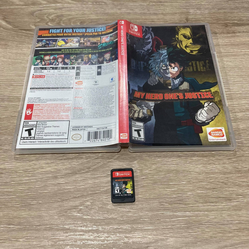 My Hero One's Justice Nintendo Switch