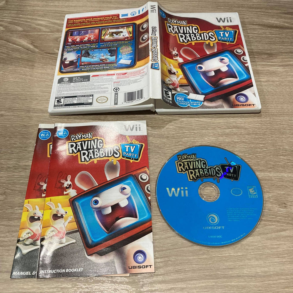 Rayman Raving Rabbids TV Party Wii