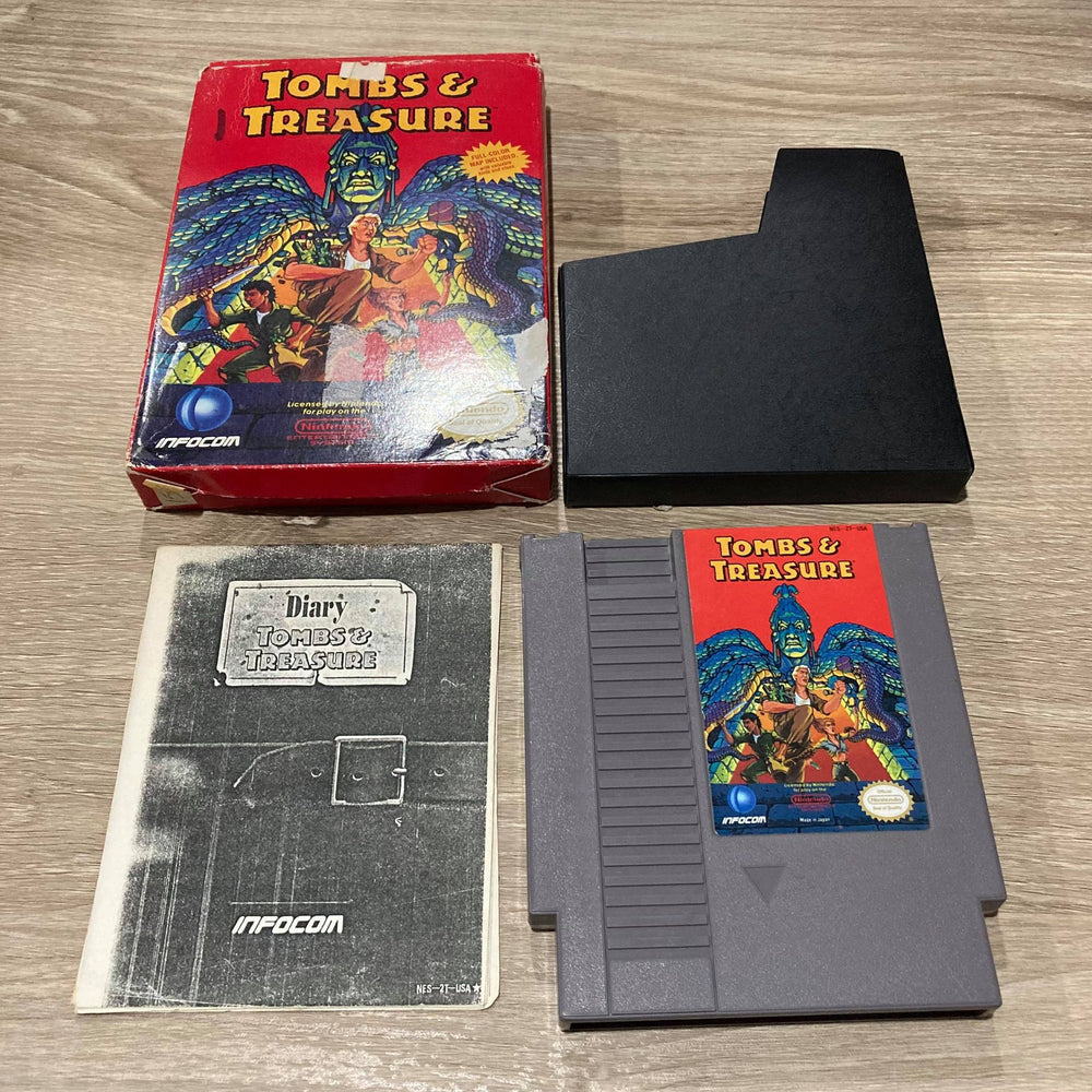 Tombs And Treasure NES