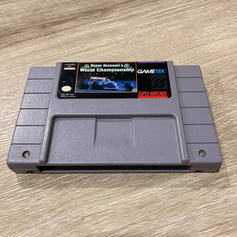 Nigel Mansell's World Championship Racing Super Nintendo