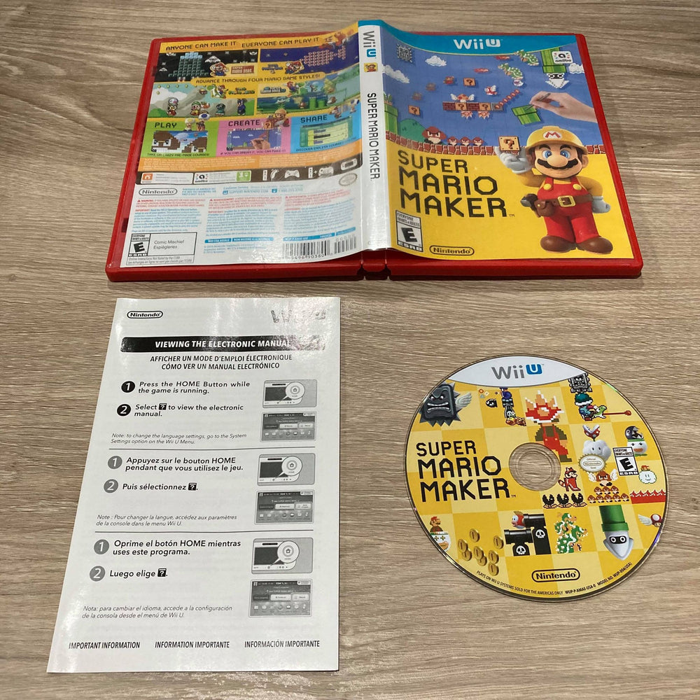 Super Mario Maker Wii U