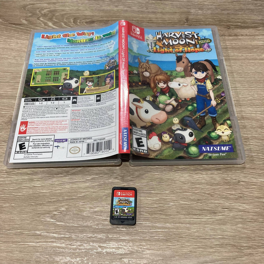 Harvest Moon Light Of Hope Nintendo Switch