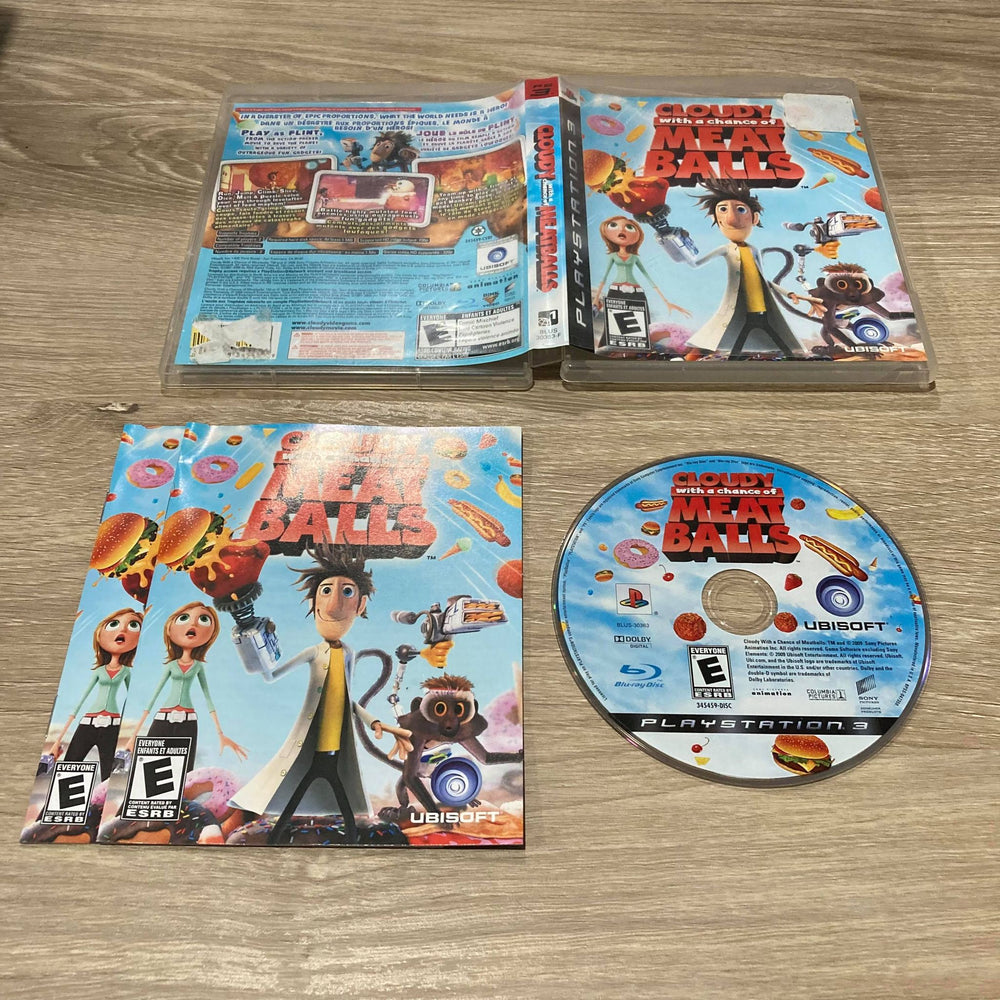 Cloudy With A Chance Of Meatballs Playstation 3