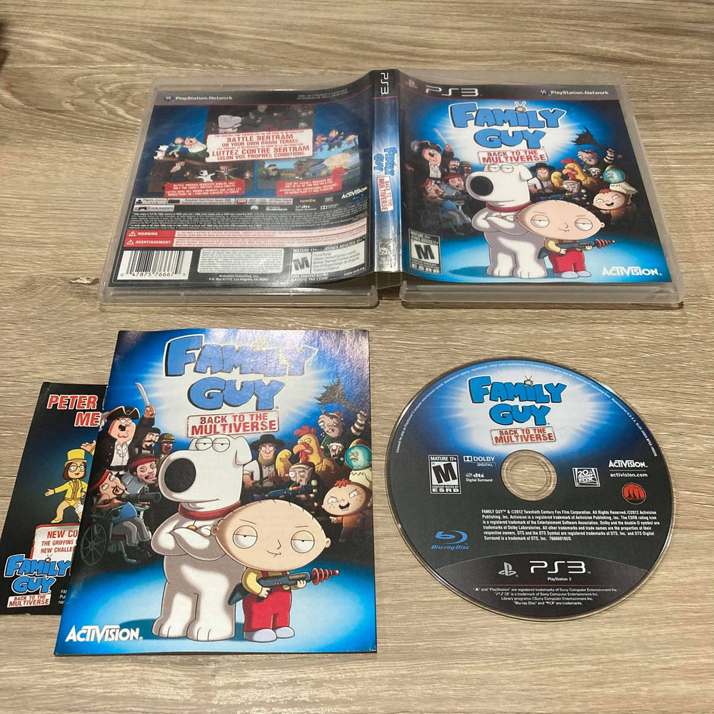 Family Guy: Back To The Multiverse Playstation 3