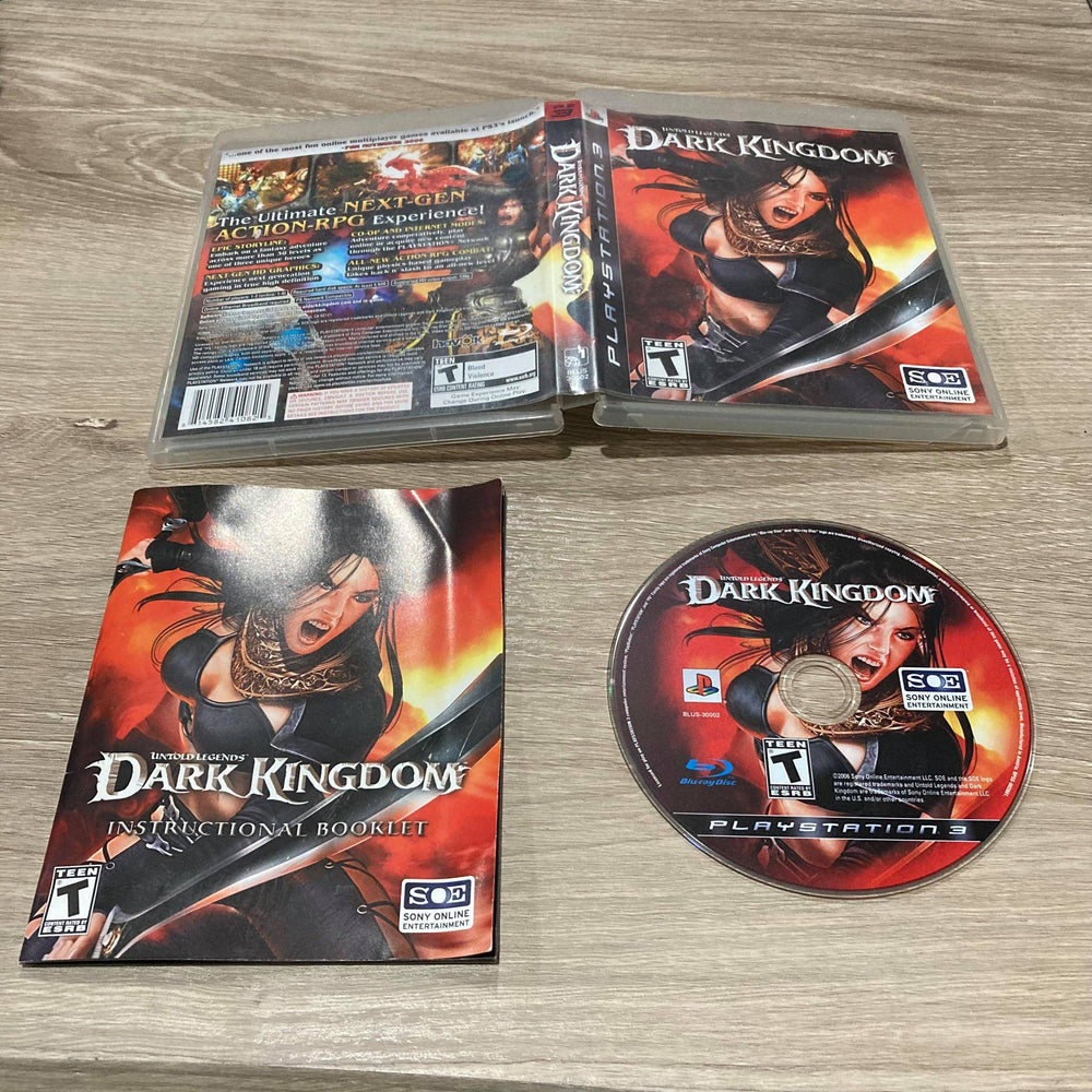 Untold Legends Dark Kingdom Playstation 3