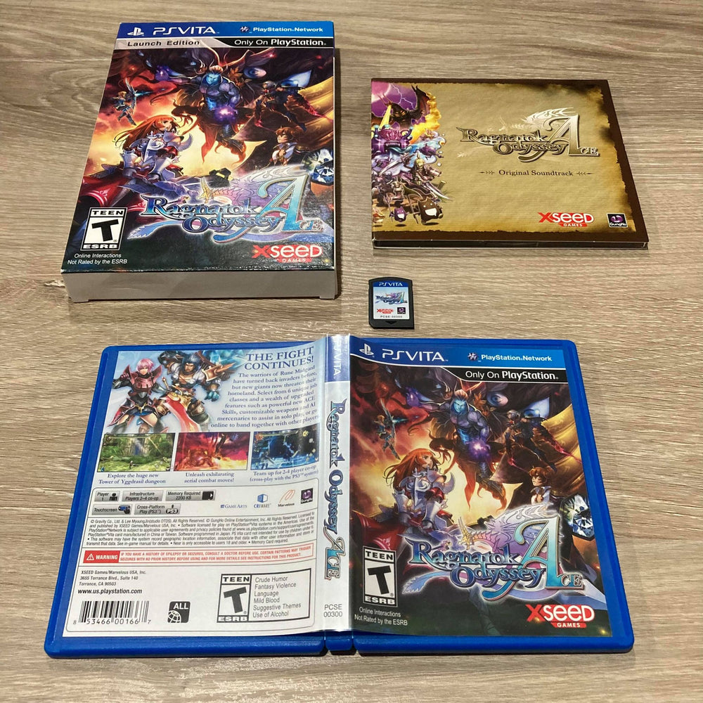 Ragnarok Odyssey Ace Playstation Vita
