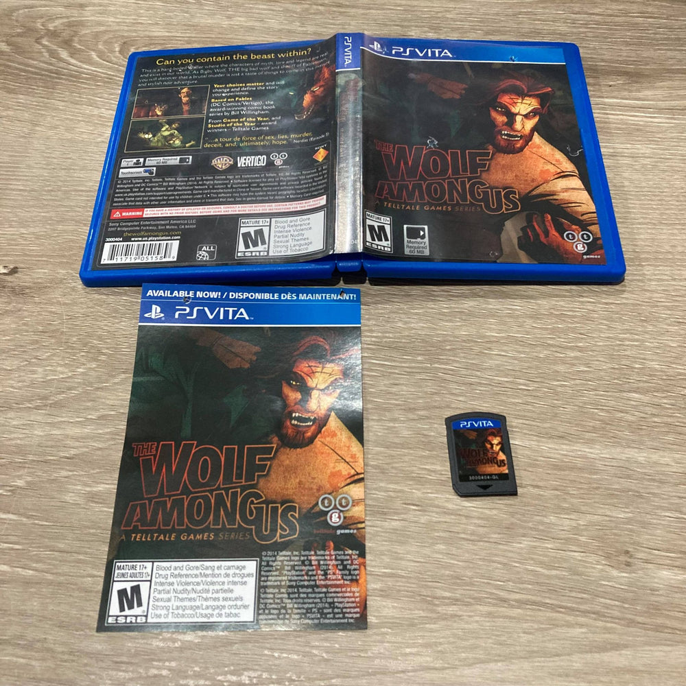 Wolf Among Us Playstation Vita