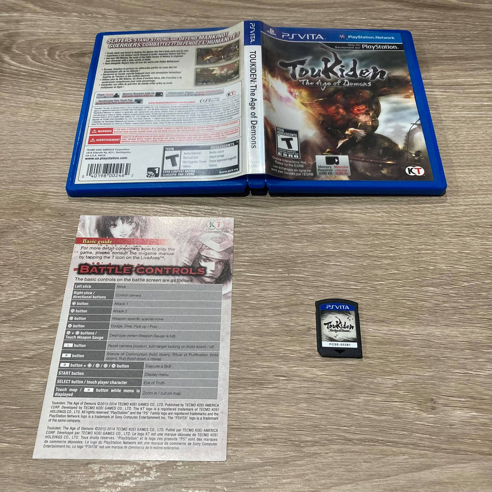 Toukiden: The Age Of Demons Playstation Vita