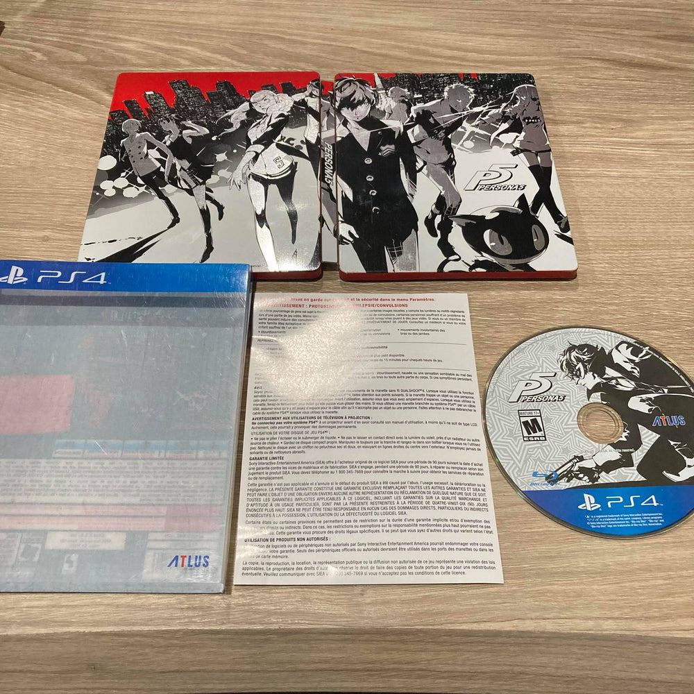 Persona 5 [Steelbook Edition] Playstation 4