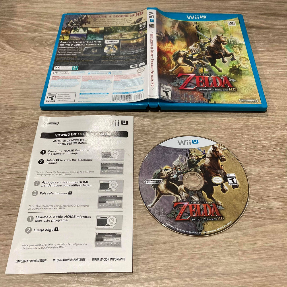 Zelda Twilight Princess HD Wii U