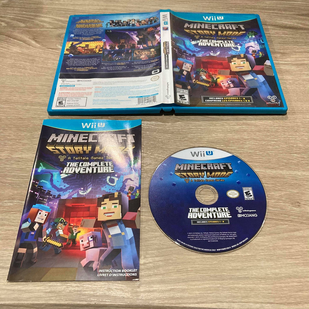 Minecraft: Story Mode Complete Adventure Wii U